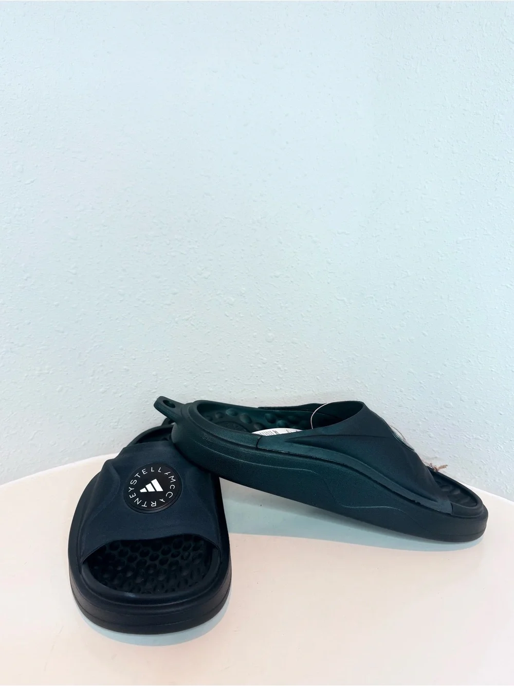 Stella McCartney x Adidas Black Women’s Slide Sandals Size 7 NWT